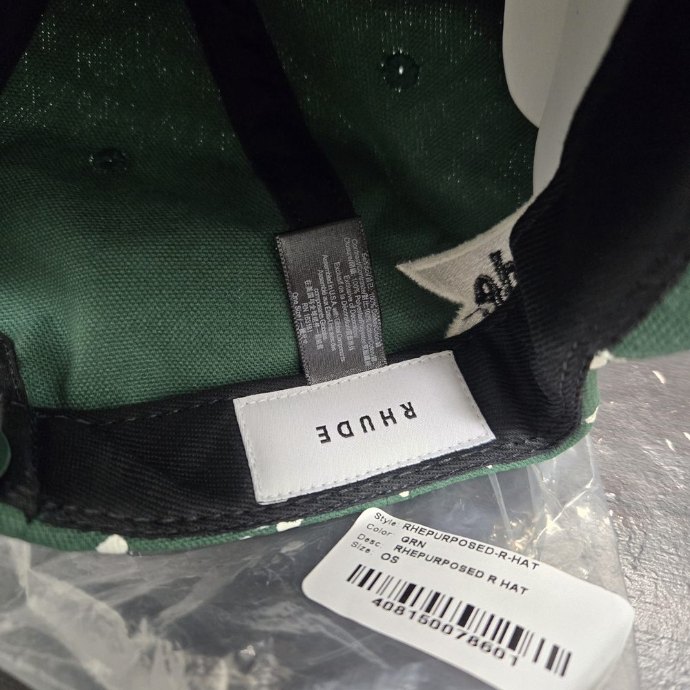 Rhude Rhepurposed R Hat Green - Picture 3 of 4